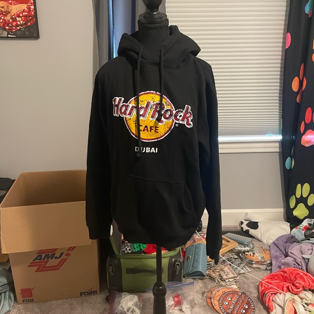 Hard Rock Cafe Black Hoodie